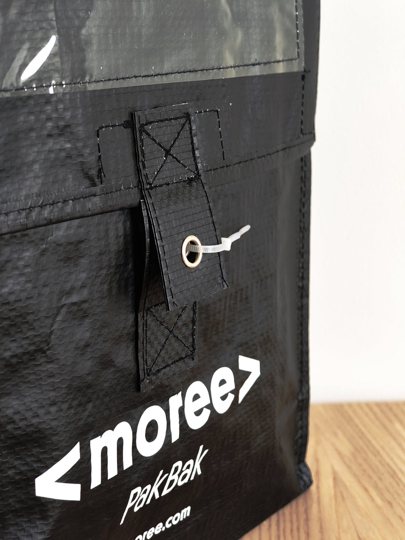 PakBak sealed with cable ties